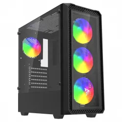 Savio Obudowa komputerowa NOCTIS GLASS RGB X1 | PartsPC.pl