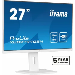IIYAMA Monitor 27 cali XUB2797QSN-W2 IPS,QHD,USB-c | PartsPC.pl