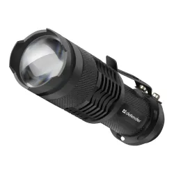 Latarka Defender FL-10, XP-E, 3 tryby, metalowa obudowa | PartsPC.pl