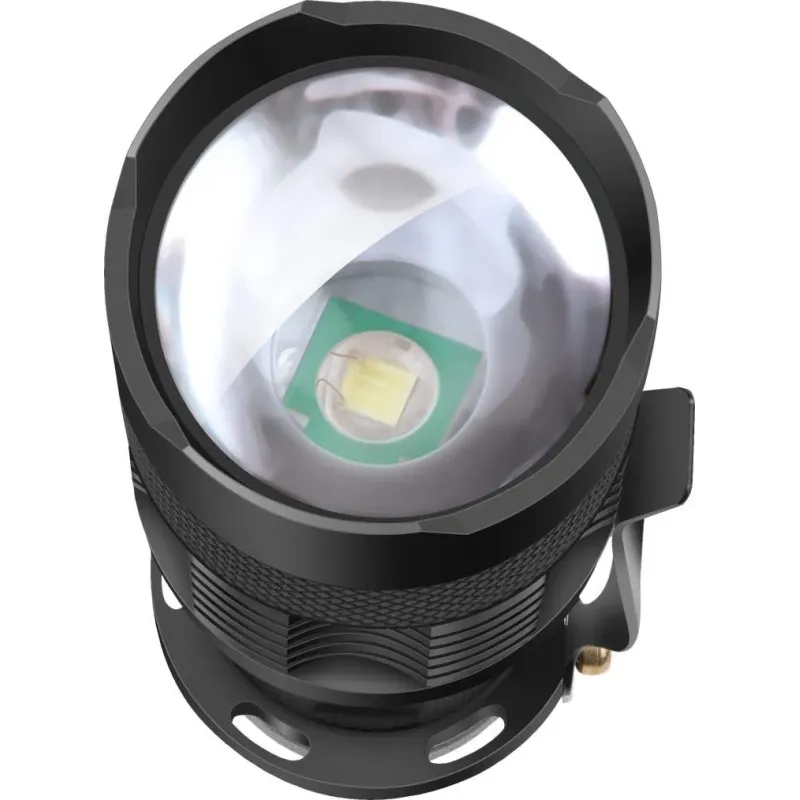 Latarka Defender FL-10, XP-E, 3 tryby, metalowa obudowa | PartsPC.pl