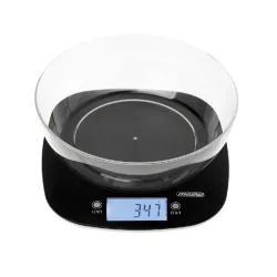 Waga kuchenna z misą Mesko MS 3179 black | PartsPC.pl