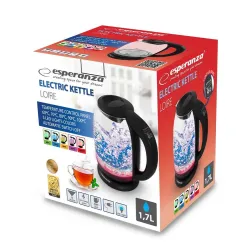 Czajnik elektryczny Esperanza LOIRE EKK027 1,7l szklany | PartsPC.pl