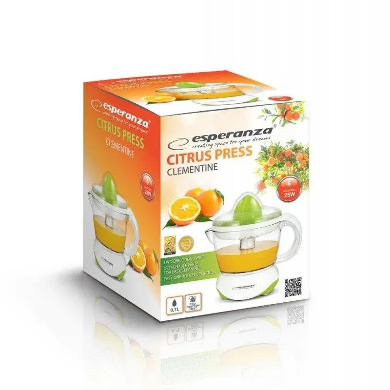 Wyciskarka do cytrusów Esperanza Clementine EKJ001Y | PartsPC.pl