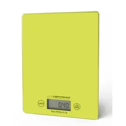 Waga kuchenna elektroniczna Esperanza "Lemon" zielona | PartsPC.pl