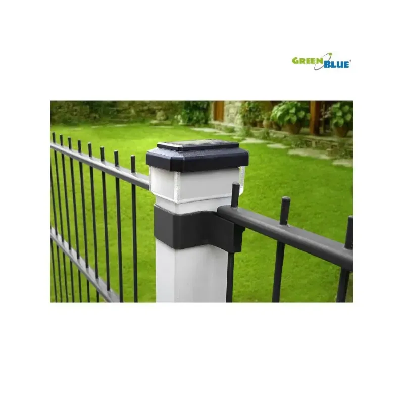 Lampa solarna GreenBlue GB126 na słupek LED 60*60 daszek | PartsPC.pl