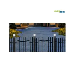 Lampa solarna GreenBlue GB126 na słupek LED 60*60 daszek | PartsPC.pl