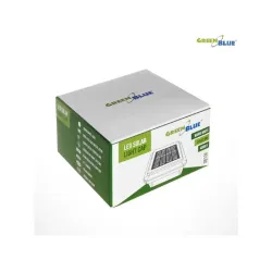 Lampa solarna GreenBlue GB126 na słupek LED 60*60 daszek | PartsPC.pl