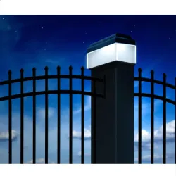 Lampa solarna LED na słupek GreenBlue GB128 100x100mm, | PartsPC.pl