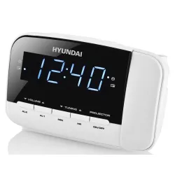 Budzik z radiem i projektorem Hyundai - RAC481PLLWW | PartsPC.pl