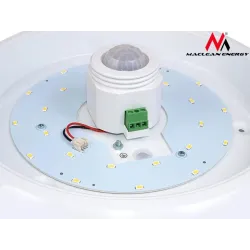 Plafon LED Maclean MCE131 12W z czujnikiem ruchu pir zasięg 6m