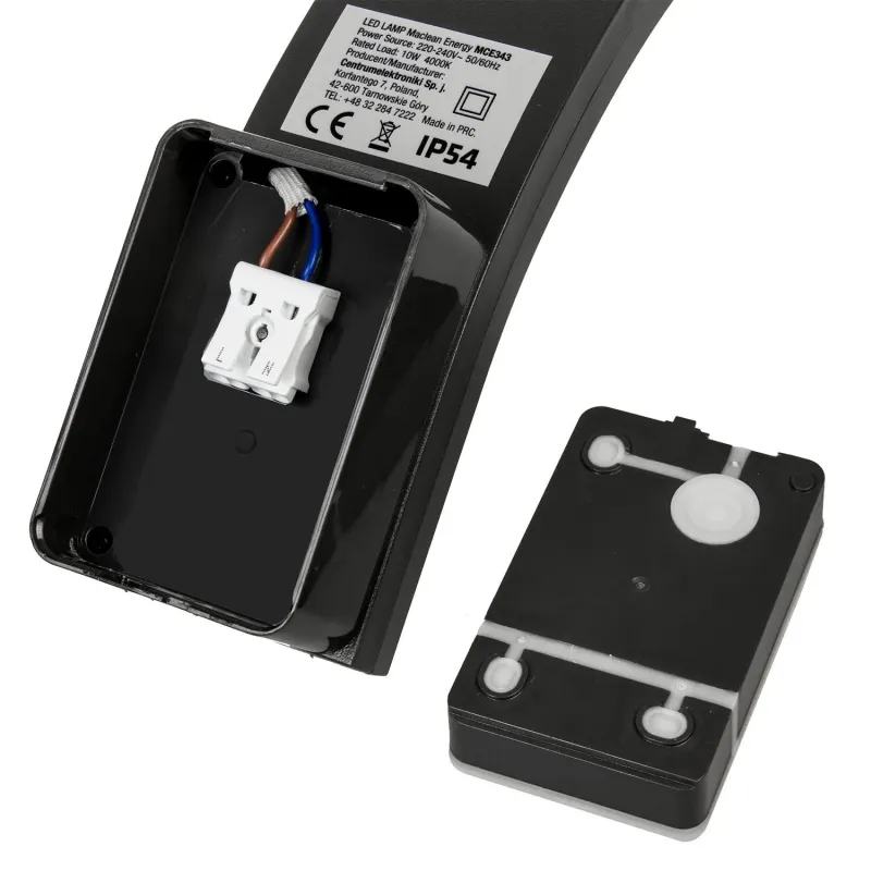 Lampa LED Maclean MCE343 B ścienna zewnętrzna elewacyjna | PartsPC.pl