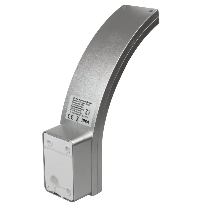 Lampa LED Maclean MCE343 SV ścienna zewnętrzna elewacyjna | PartsPC.pl