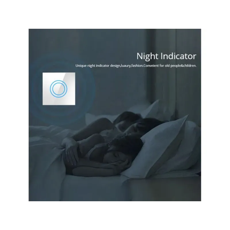 Włącznik dotykowy światła Maclean MCE702W pojedyńczy, ... | PartsPC.pl