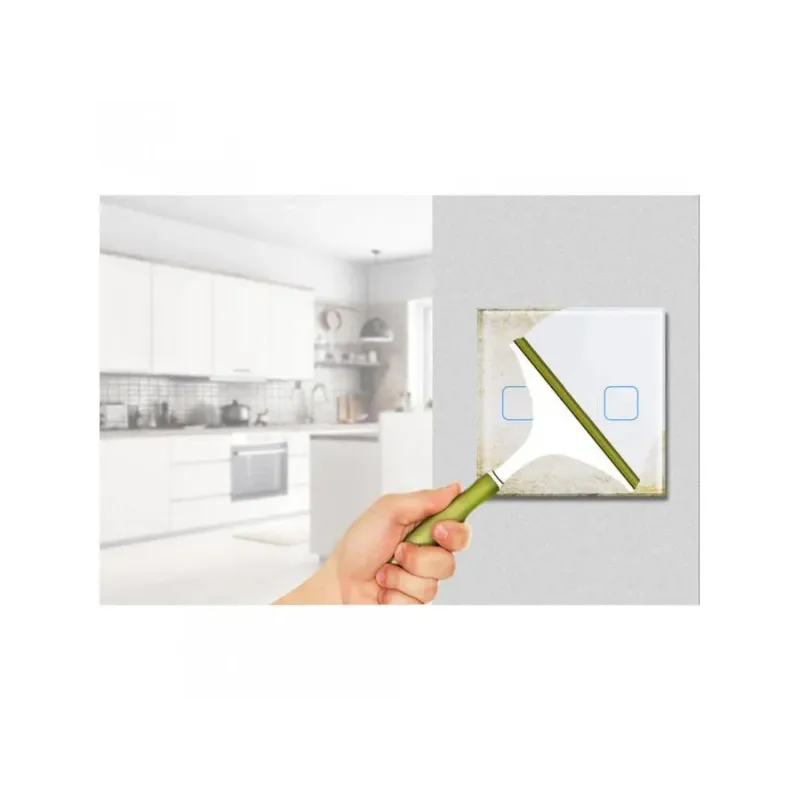 Włącznik dotykowy światła Maclean MCE703W podwójny, sz... | PartsPC.pl