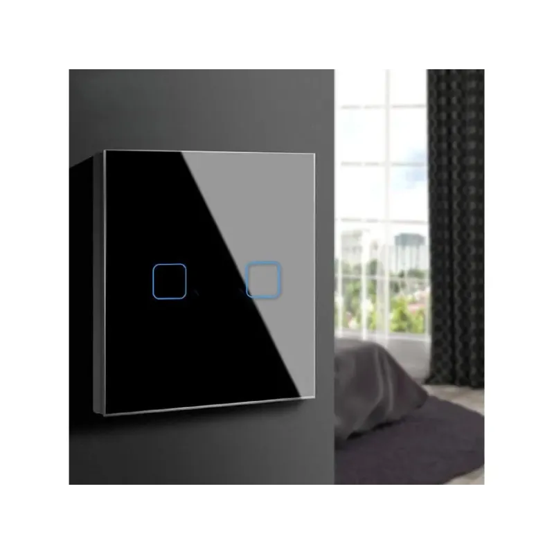 Włącznik dotykowy światła Maclean MCE703B podwójny, sz... | PartsPC.pl