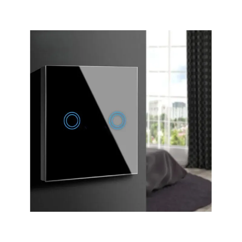 Włącznik dotykowy światła Maclean MCE704B podwójny, sz... | PartsPC.pl