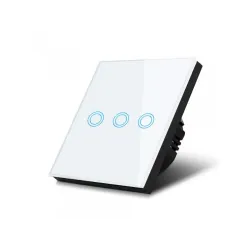 Włącznik dotykowy światła Maclean MCE705W potrójny, sz... | PartsPC.pl