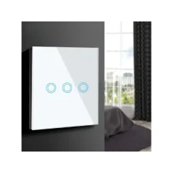 Włącznik dotykowy światła Maclean MCE705W potrójny, sz... | PartsPC.pl