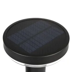 Lampa solarna LED z czujnikiem Maclean MCE465 B, czarna, IP44, 3 tryby