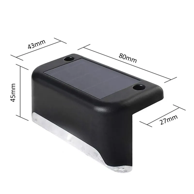 Lampa solarna schodowa tarasowa LED Maclean MCE319 IP44 4000K Ni-MH 100