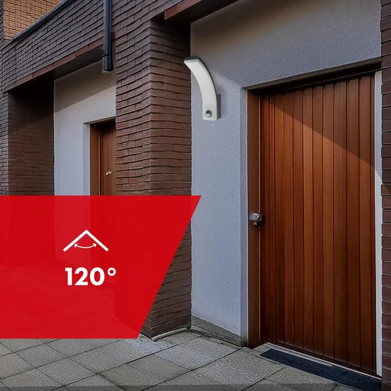 Lampa LED z czujnikiem ruchu Maclean MCE512 B, czujnik | PartsPC.pl