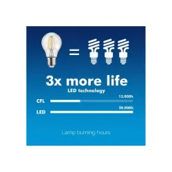 Żarówka filamentowa LED E14 Maclean MCE285 WW 4W 230V | PartsPC.pl