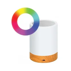 Lampka Techly bezprzewodowa RGB dotykowa | PartsPC.pl