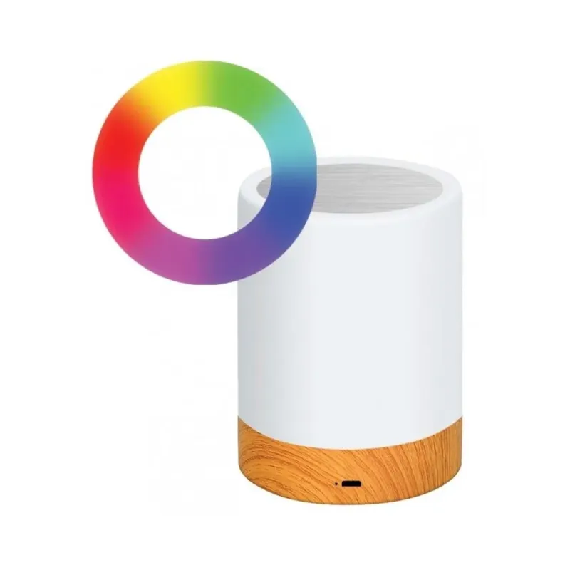 Lampka Techly bezprzewodowa RGB dotykowa | PartsPC.pl