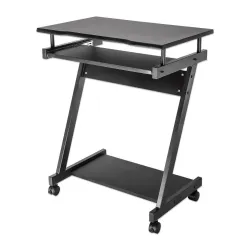 Biurko komputerowe Techly mobilne 590x370 z szufladą | PartsPC.pl