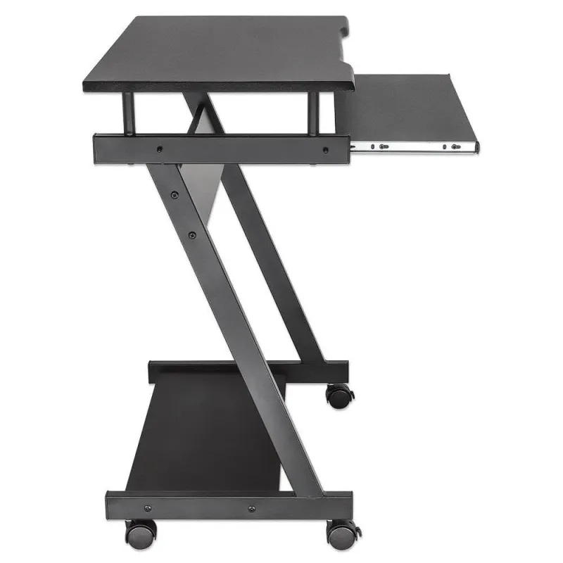 Biurko komputerowe Techly mobilne 590x370 z szufladą | PartsPC.pl