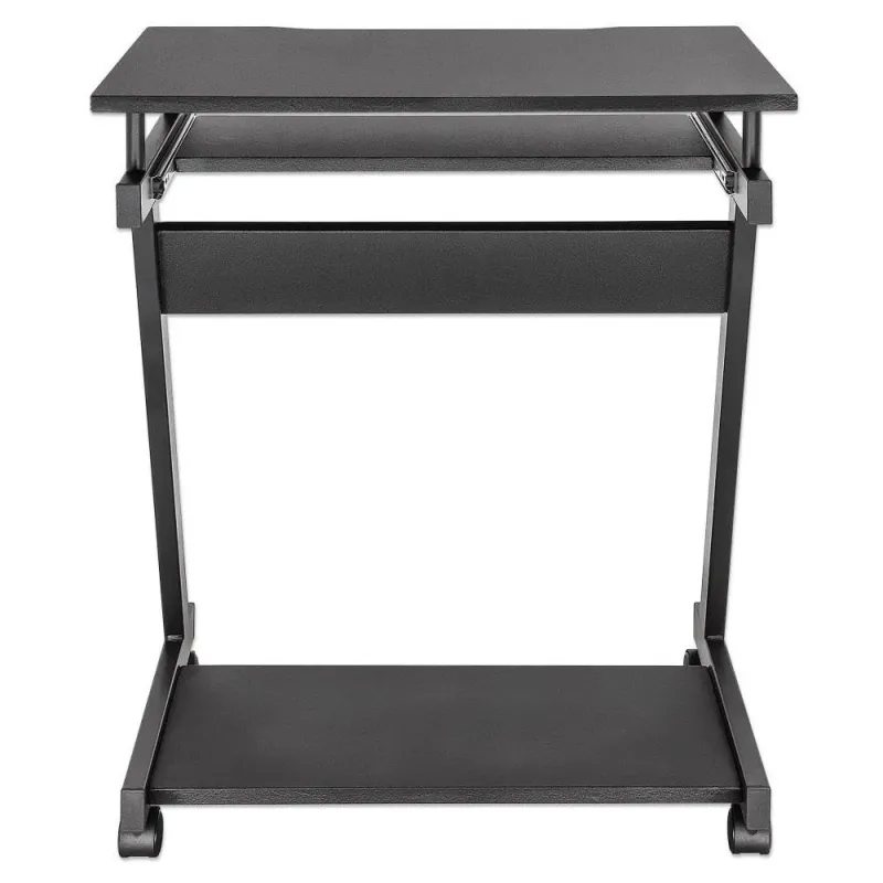 Biurko komputerowe Techly mobilne 590x370 z szufladą | PartsPC.pl