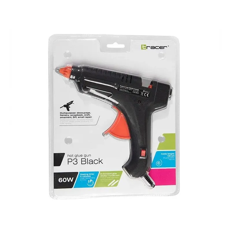Pistolet do kleju Tracer P3 black | PartsPC.pl