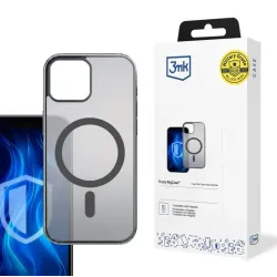 Etui na Apple iPhone 15 - 3mk Frosty MagCase Black | PartsPC.pl