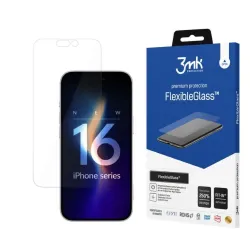 Szkło hybrydowe do Apple iPhone 16 - 3mk FlexibleGlass | PartsPC.pl