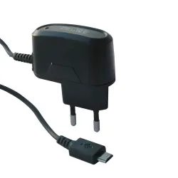 Ładowarka sieciowa Beline microUSB 1A - czarna | PartsPC.pl