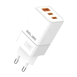 Ładowarka sieciowa Beline 65W GaN 2xUSB-C PD 3.0 + | PartsPC.pl