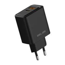 Ładowarka sieciowa Beline 45W 1xUSB-C + 1xUSB GaN PD 3.0 | PartsPC.pl