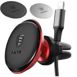 Uchwyt magnetyczny samochodowy na telefon do kratki | PartsPC.pl