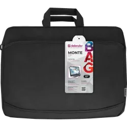 Torba do notebooka Defender MONTE 17.3" czarna | PartsPC.pl