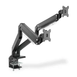 Ramię biurkowe podwójne z zaciskiem DIGITUS 2xLCD z | PartsPC.pl