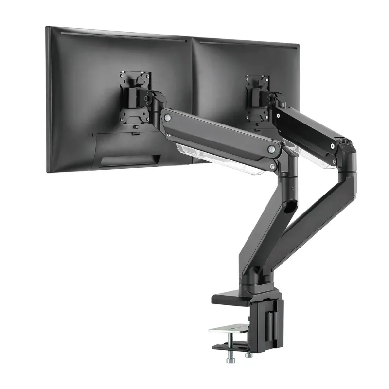 Ramię biurkowe podwójne z zaciskiem DIGITUS 2xLCD z | PartsPC.pl