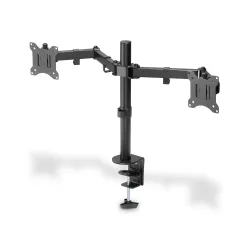 Uchwyt biurkowy podwójny (zacisk) DIGITUS 2xLCD max. | PartsPC.pl