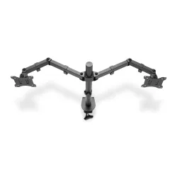 Uchwyt biurkowy podwójny (zacisk) DIGITUS 2xLCD max. | PartsPC.pl