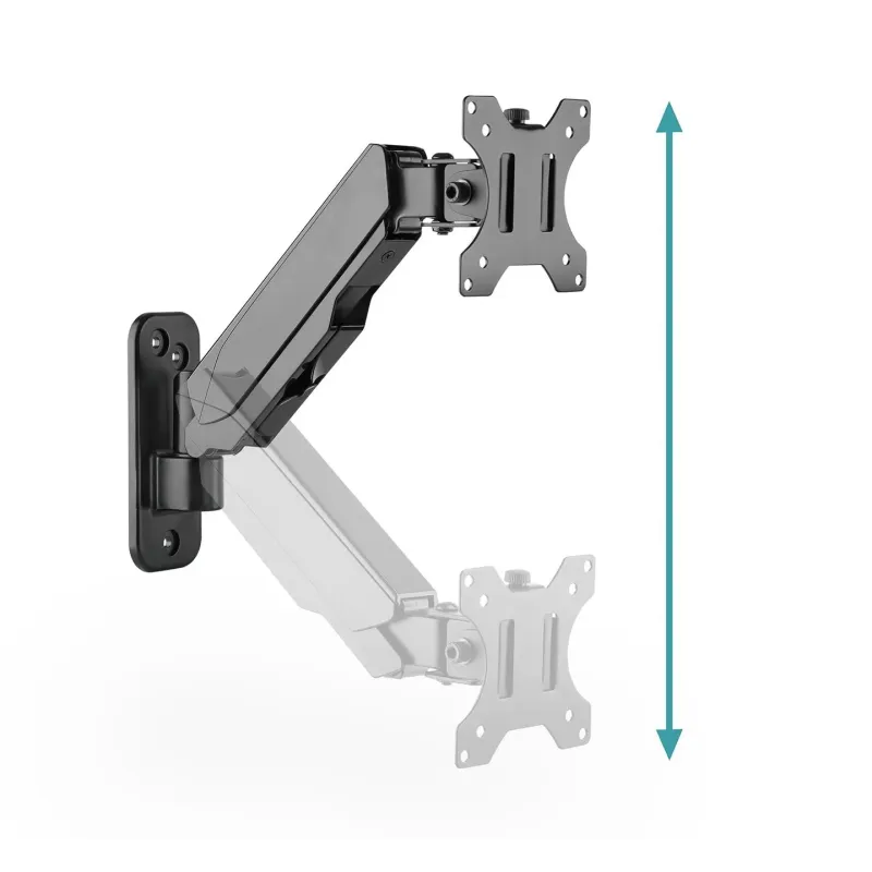 Uchwyt ścienny pojedynczy DIGITUS 1xLCD max 32" i 8kg z | PartsPC.pl