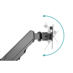 Uchwyt ścienny pojedynczy DIGITUS 1xLCD max 32" i 8kg z | PartsPC.pl