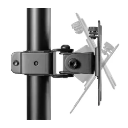 Uchwyt biurkowy DIGITUS pionowy 2xLCD max. 32" 8kg, | PartsPC.pl