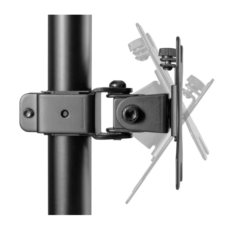 Uchwyt biurkowy DIGITUS pionowy 2xLCD max. 32" 8kg, | PartsPC.pl