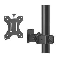 Uchwyt biurkowy DIGITUS pionowy 2xLCD max. 32" 8kg, | PartsPC.pl