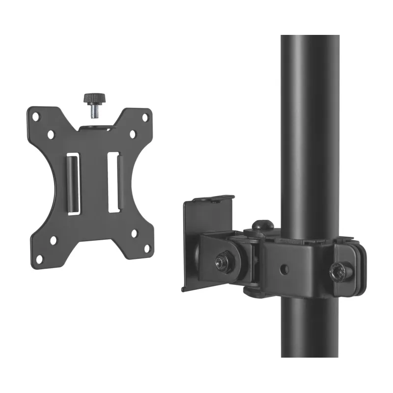 Uchwyt biurkowy DIGITUS pionowy 2xLCD max. 32" 8kg, | PartsPC.pl