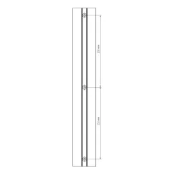 Ramię naścienne pojedyncze DIGITUS 1xLCD + klawiatura, | PartsPC.pl